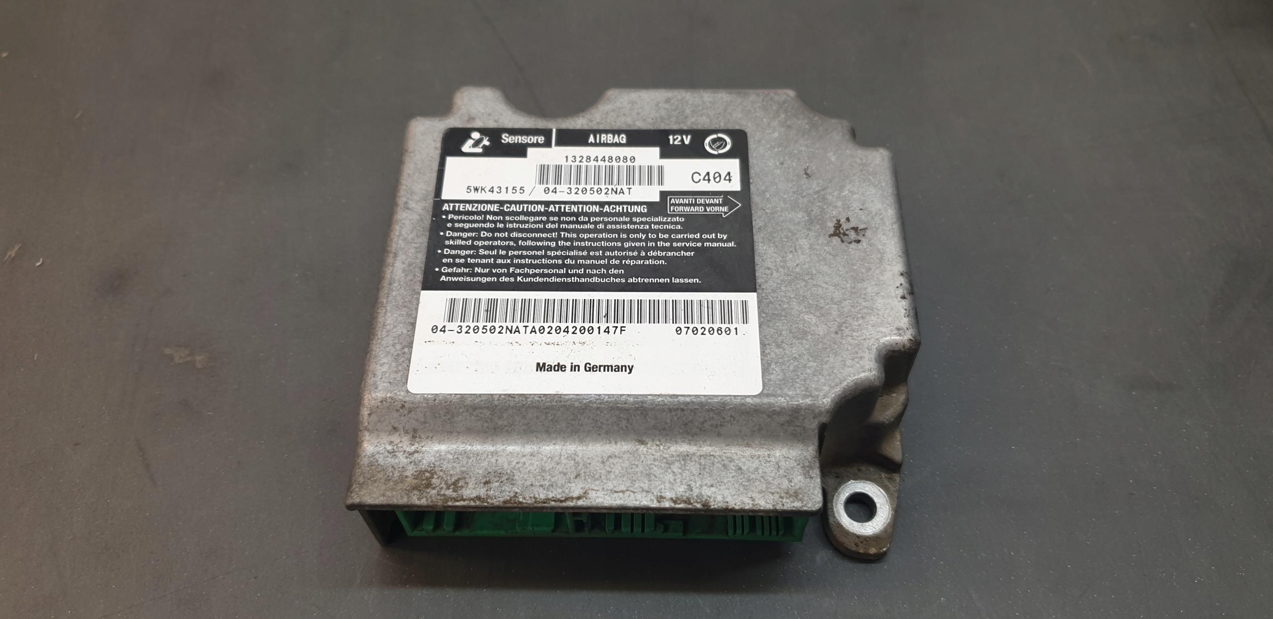 Sensor модуль AIR BAG Ducato Boxer 02-06 1328448080