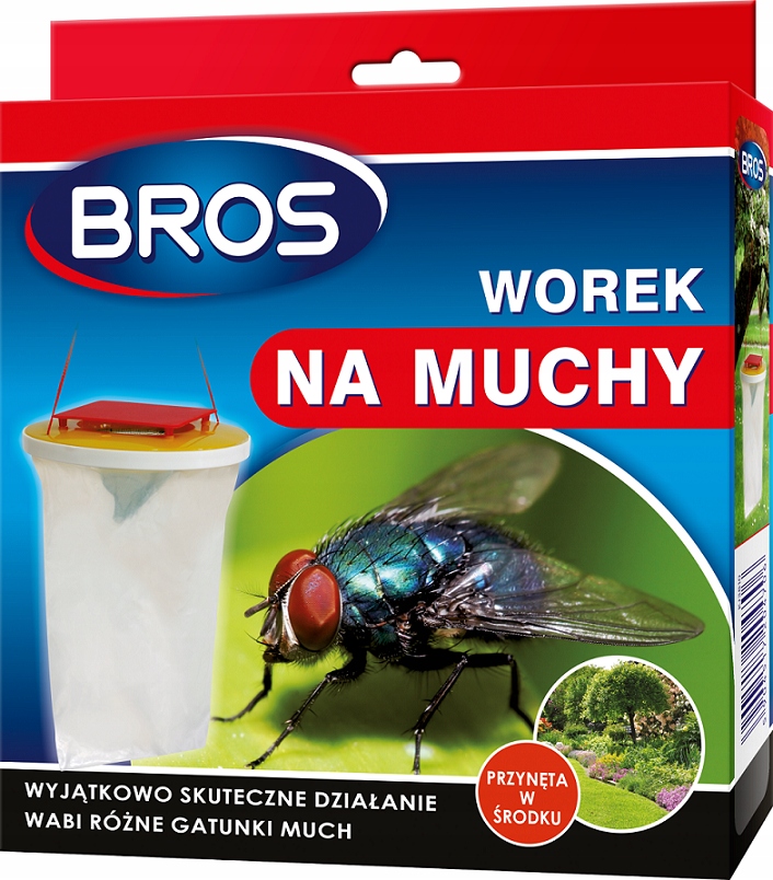 

Bros Worek Na Muchy Wabik Przynęta Pułapka Do Much