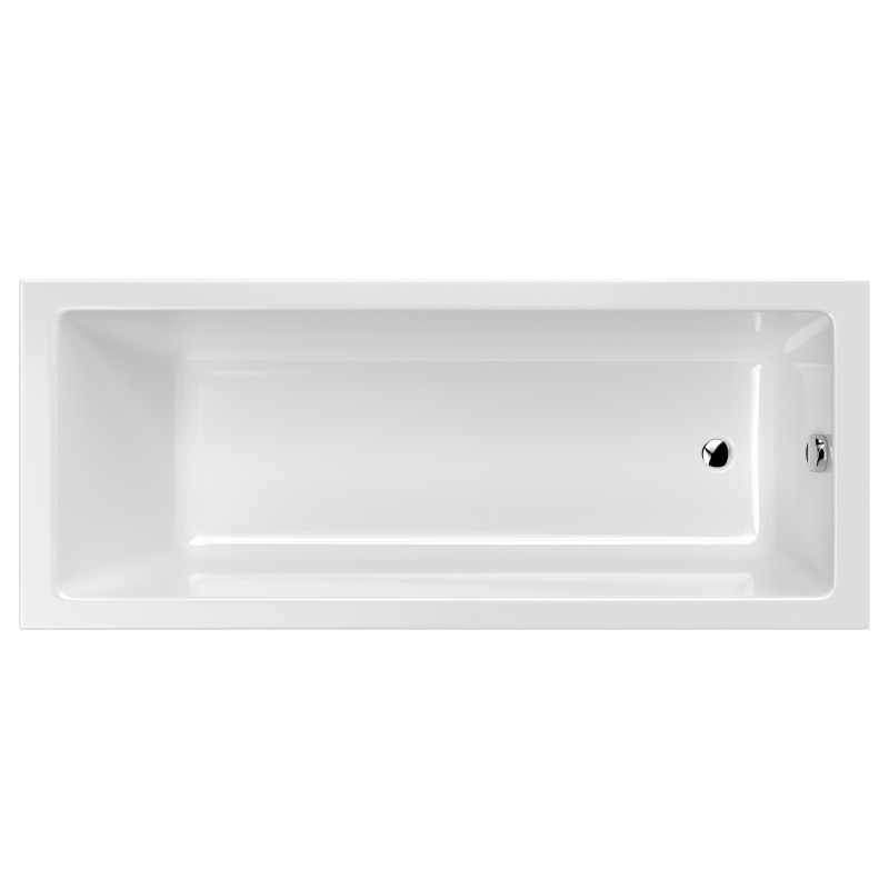 Obdélníková vana Quattro 170x70 Sifon