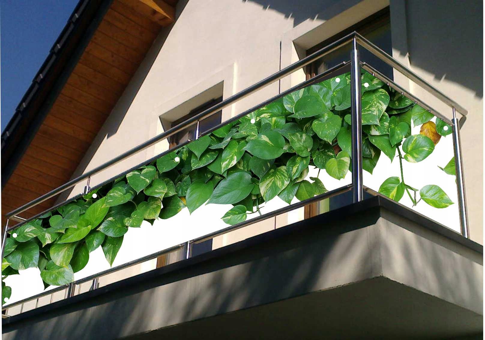 

Osłona balkonowa osłona na balkon Bluszcz Wybór Ok
