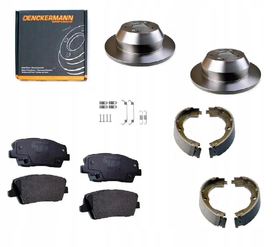 Kotouče Kostky Čelisti Sorento II 2009- Zadní 302mm sada