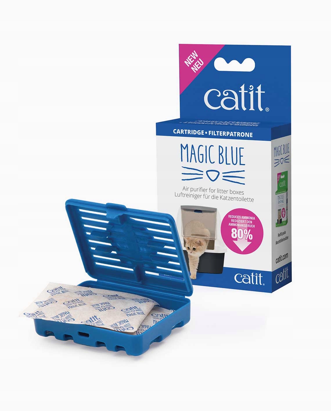 

Pojemnik filtracyjny Catit Magic Blue do kuwet