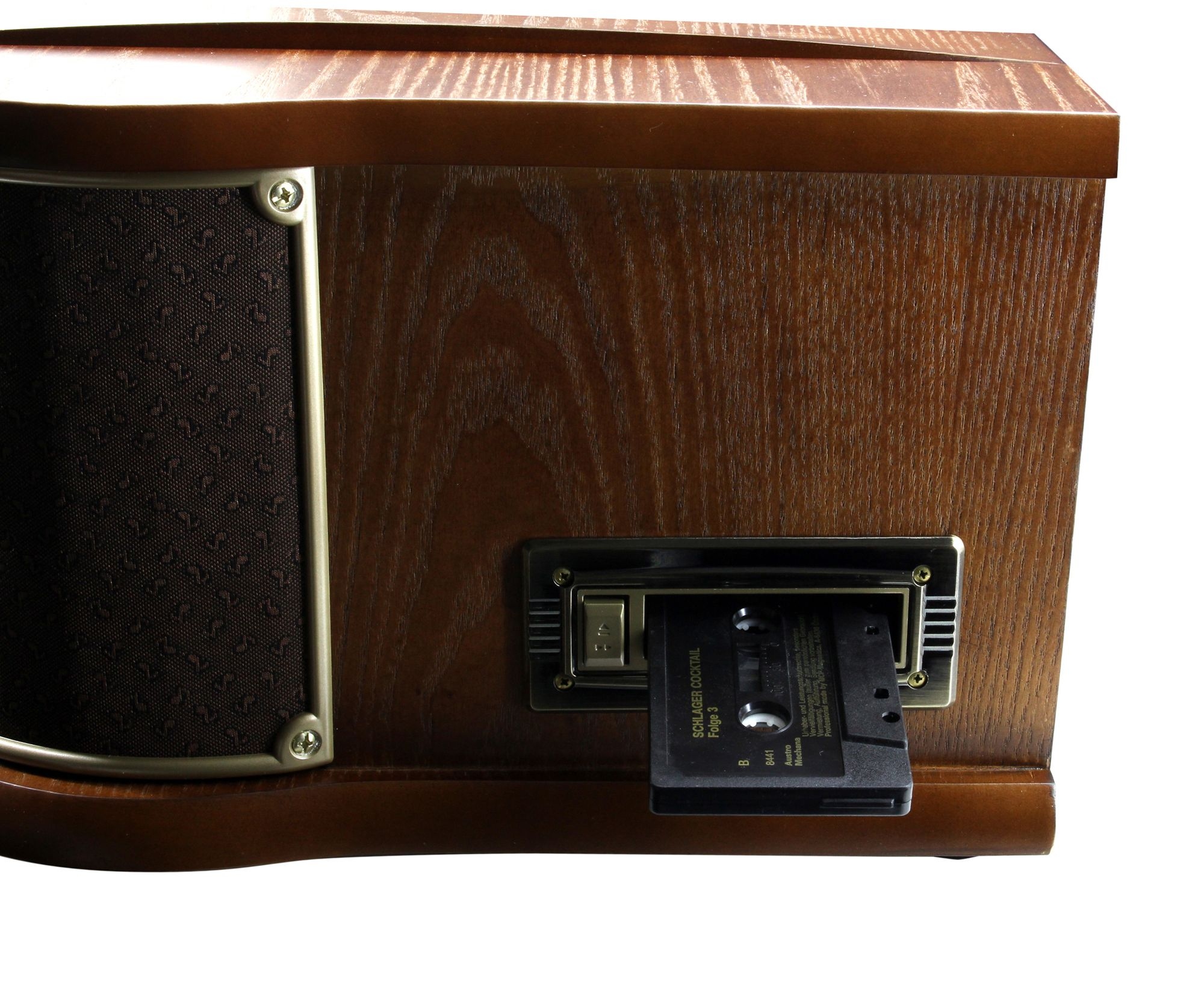 Soundmaster NR540 gramofon Encoding Radio CD/MP3 Napęd paskowy