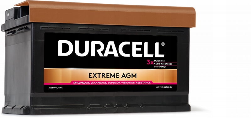 Аккумулятор Duracell Extreme DE80 AGM 12V 80AH 850A