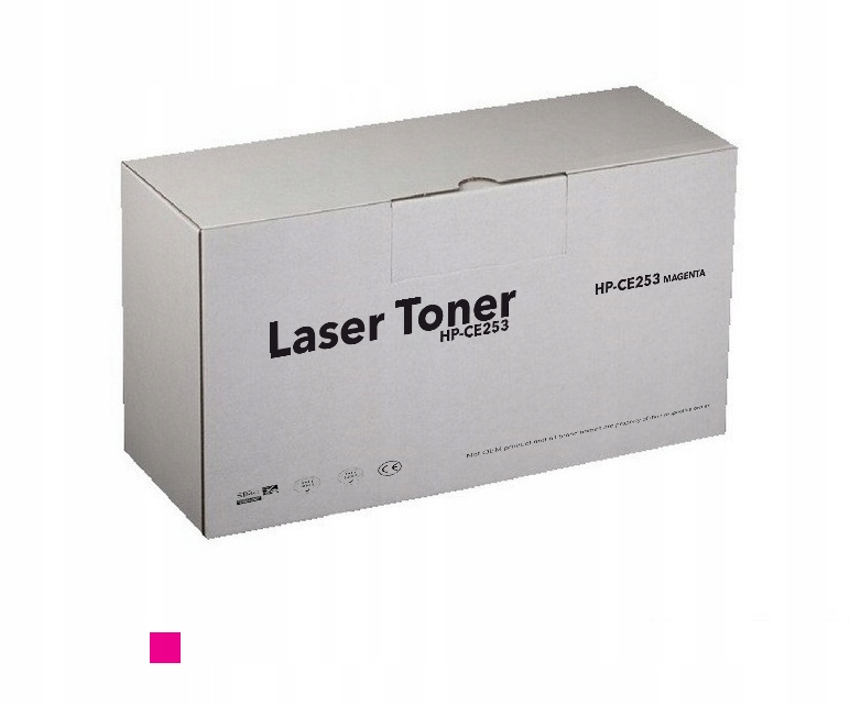 Nový Toner Pro Hp CE253A CP3525X CM3530 Mfp Magenta
