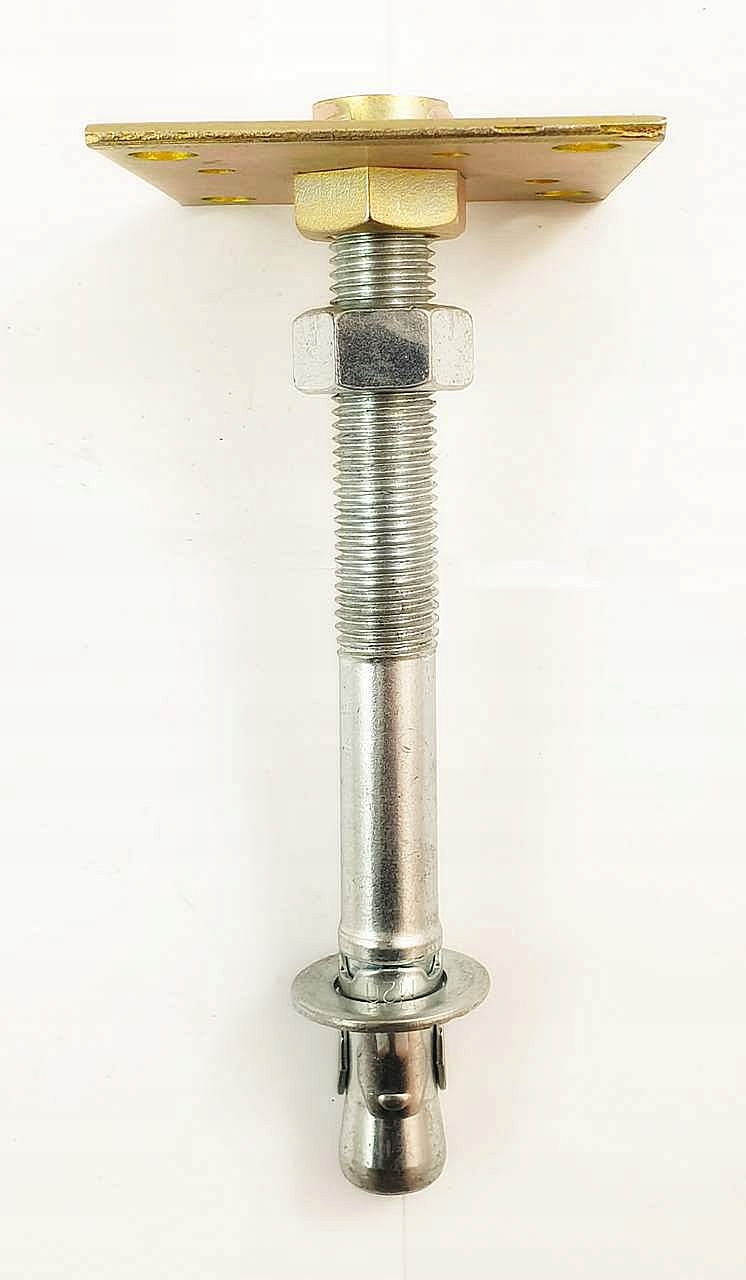 Podstawa słupa regulowana z kotwą metalową NOWOŚĆ Producent Mał-Met