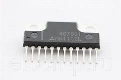 M51102L HSIP12 Wzmacniacz mocy audio 2x5,5W 18V