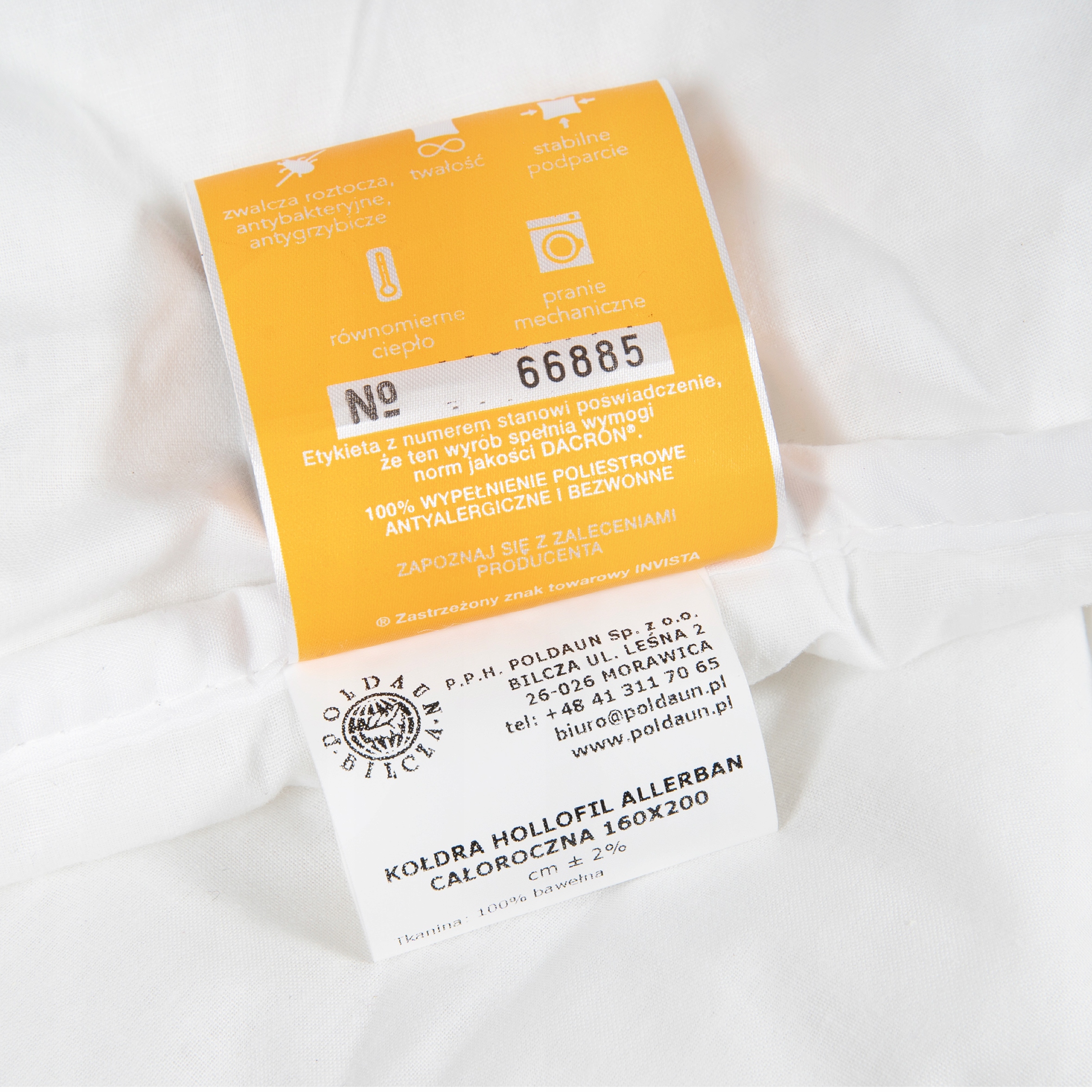 Kołdra Hollofil Allerban przeciwgrzybiczna 200x200 Bohater brak