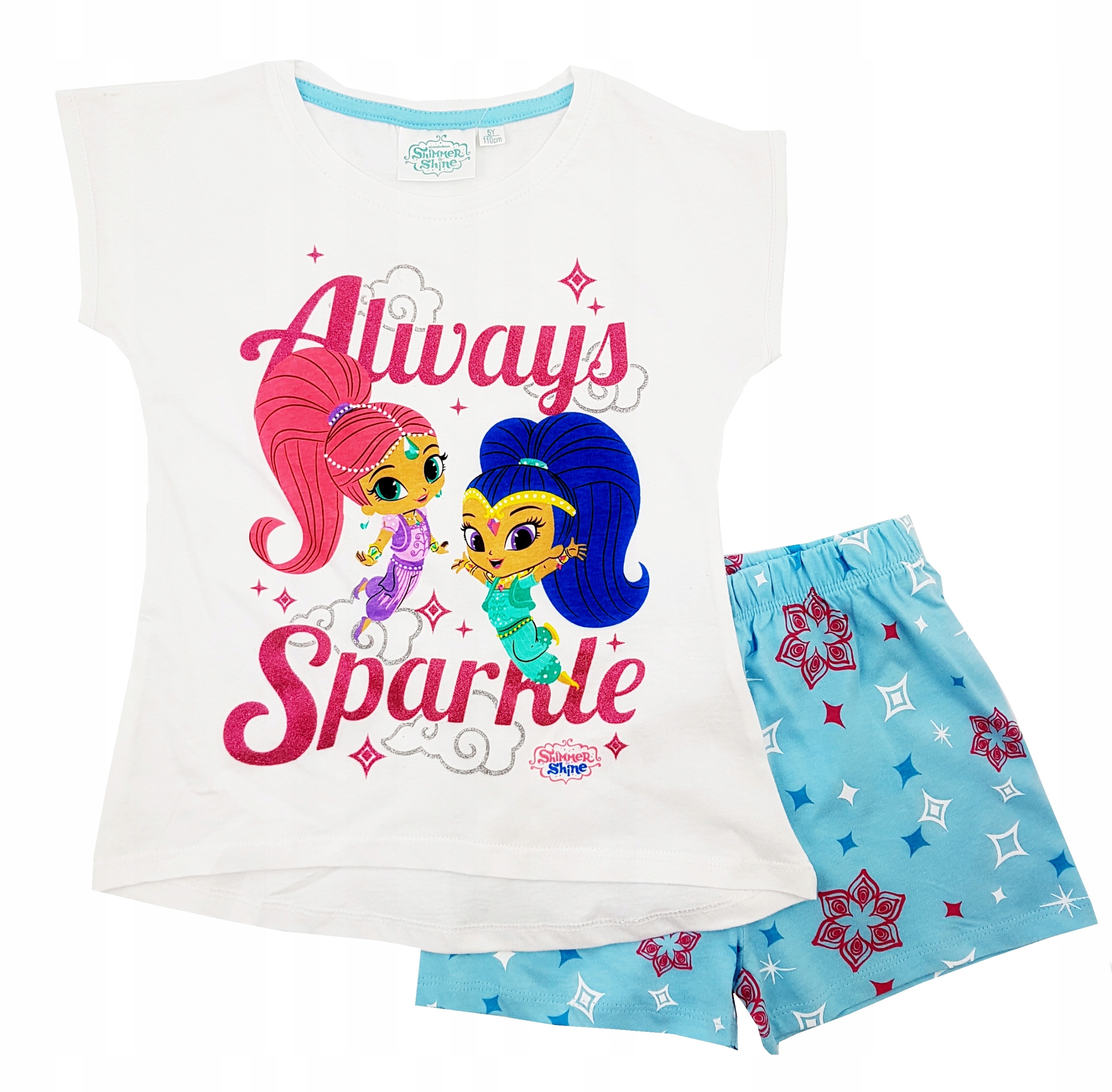 

Piżama Shimmer i Shine 128, piżamka Dżiny