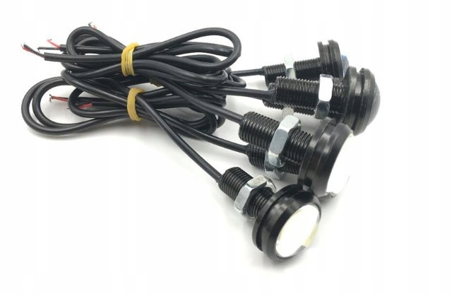 ŚWIATŁA DZIENNE OCZKA 4W EAGLE EYE 23 MM 6 LED 12V Producent części Inny