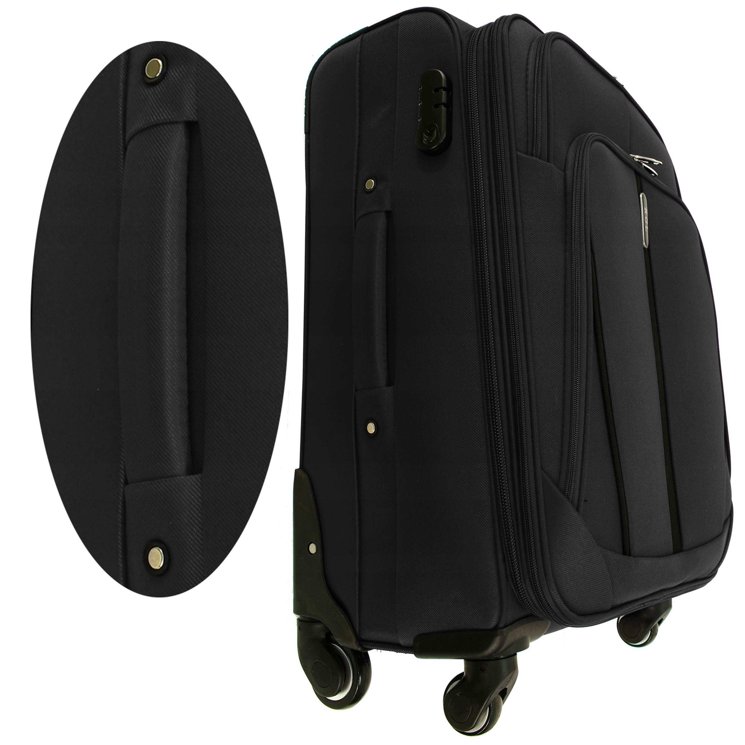 UCHWYT RĄCZKA MATERIAŁOWA DO WALIZKI TORBY CZĘŚCI Rodzaj miękka