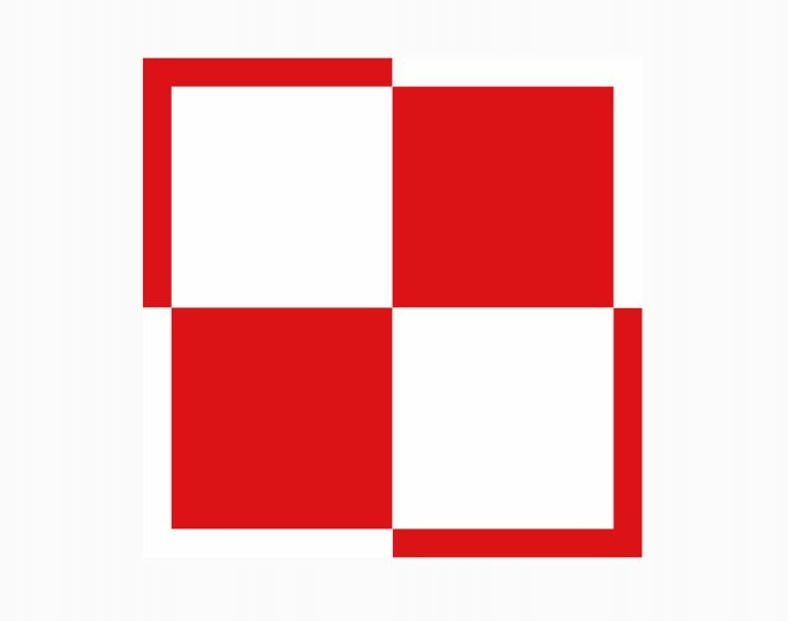 

Naklejka Lotnicza Szachownica Polska Rp 10cm DA11