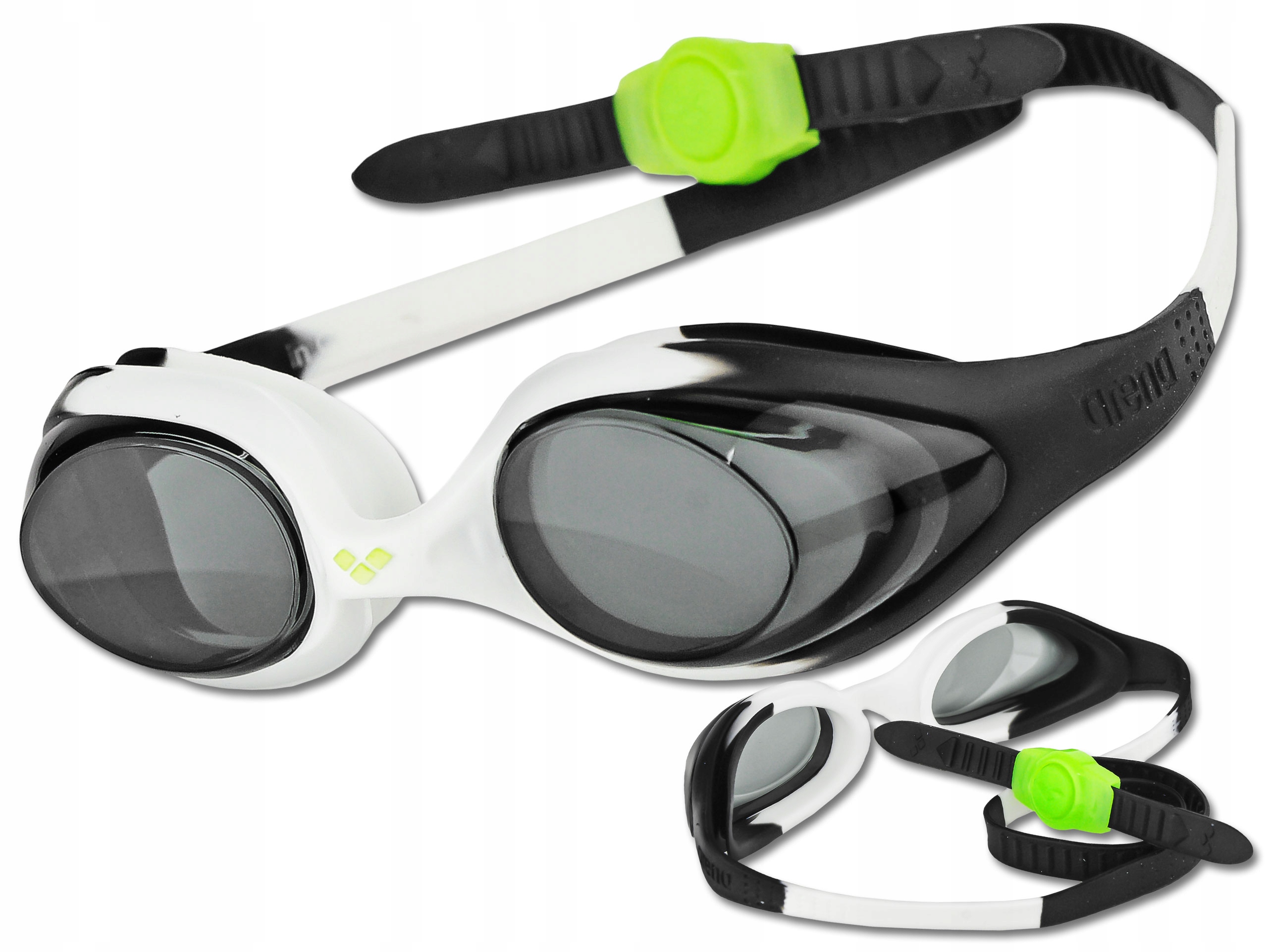 ARENA SPIDER JUNIOR OKULARKI PŁYWACKIE DLA DZIECI NA BASEN DO PŁYWANIA Płeć produkt uniseks