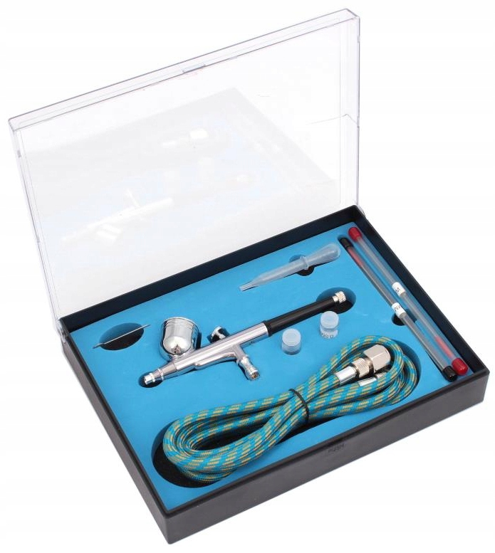 Aerograf malířské trysky 0.2+0.3+0.5 mm, objem 7 cm3 PISA12