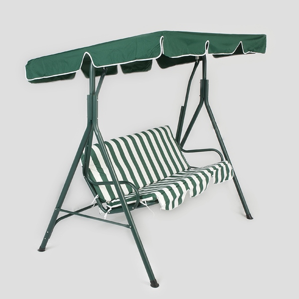 HUŚTAWKA OGRODOWA 3-OSOBOWA na TARAS BALKON PATIO Długość siedziska 135 cm