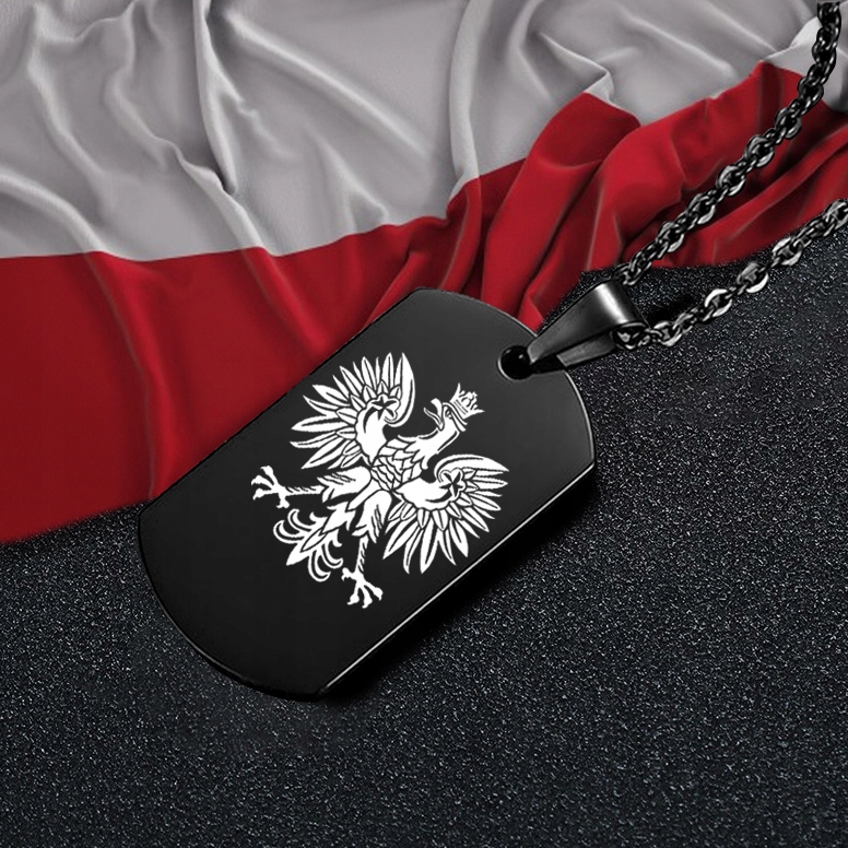 NIEŚMIERTELNIK ORZEŁ GODŁO POLSKI PATRIOTA GRAWER Marka STEELOVA