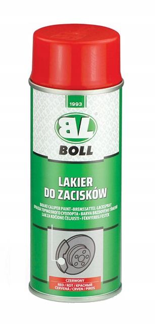 Farba Lakier Do Zacisków Hamulcowych Czerwony