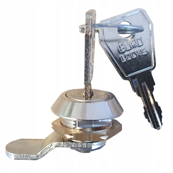 

Zamek Kasetowy Euro-lock Ø 16 mm Rygiel Krótki