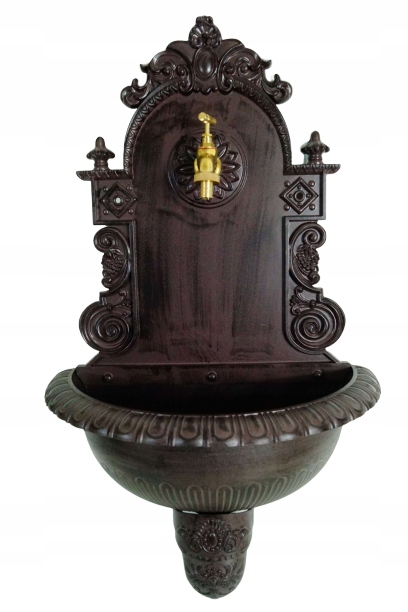 ALUMINIOWA PRZYŚCIENNA WYLEWKA WODNIK - ZLEW -