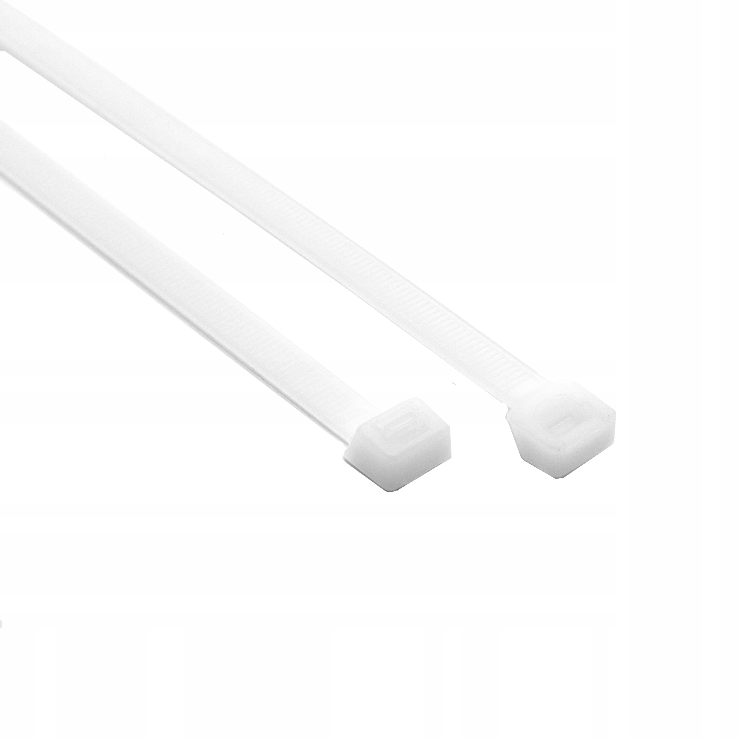 OPASKI KABLOWE ZACISKOWE 200x3.6 TRYTKI BIAŁE Długość 200 mm