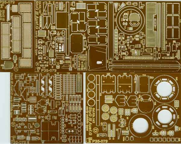 Part P35-079 1/35 Stug III Ausf.G raný (Tamiya)