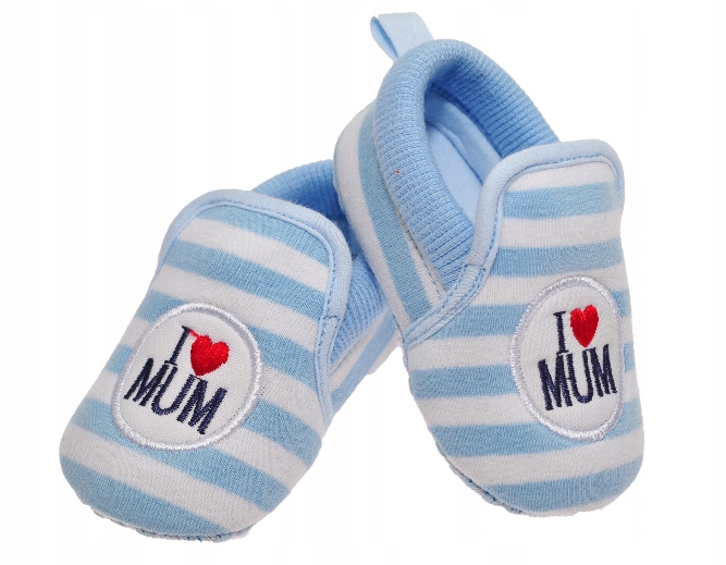 

buciki dla niemowląt niechodki I Love Mum Dad 6-12
