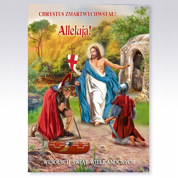 KARNET LAURKA KARTKA WIELKANOC PRZESTRZENNA