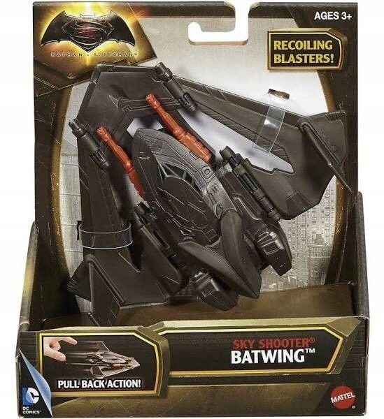 MATTEL Batwing Batsamolot 18cm