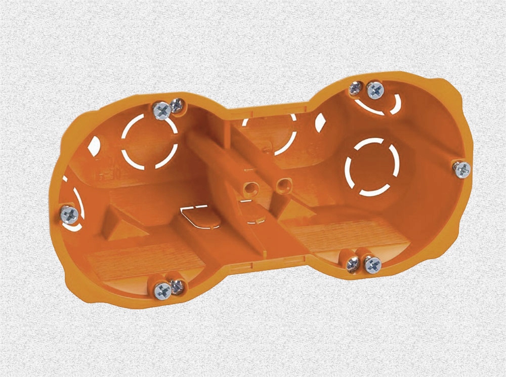 GNIAZDO GNIAZDKO ELEKTRYCZNE SZKLANE PODWÓJNE EAN (GTIN) 5903351616812