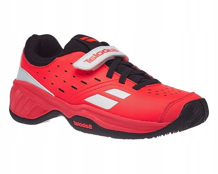 Dětské běžecké boty Babolat Pulsion 19 Ac Kid Fluo Strike 27