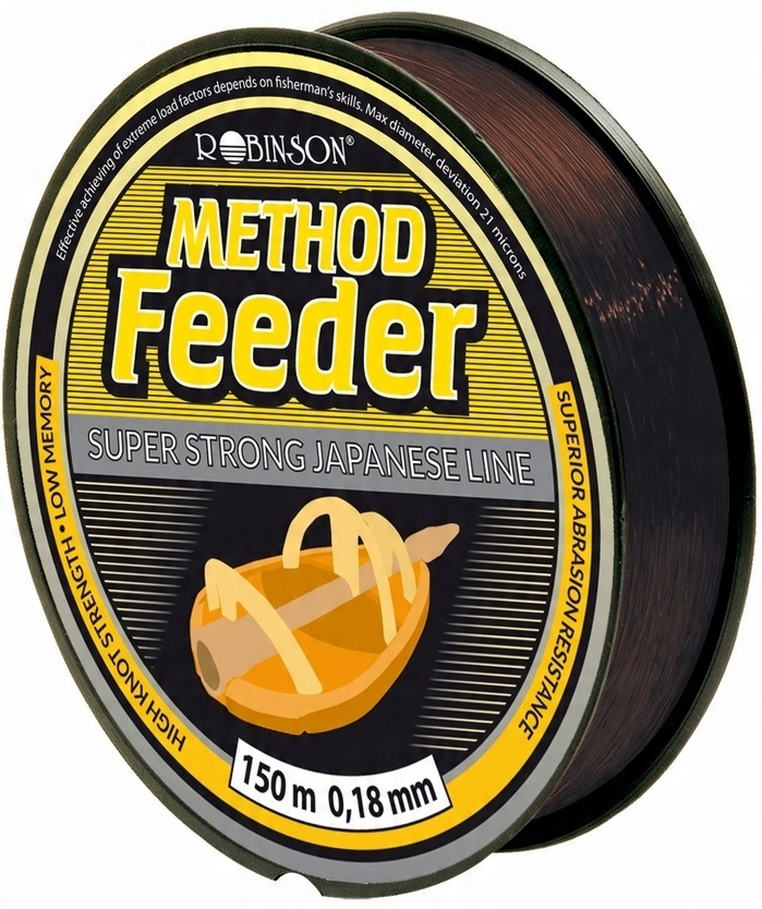 

Żyłka Robinson Method Feeder 150m 0,24mm