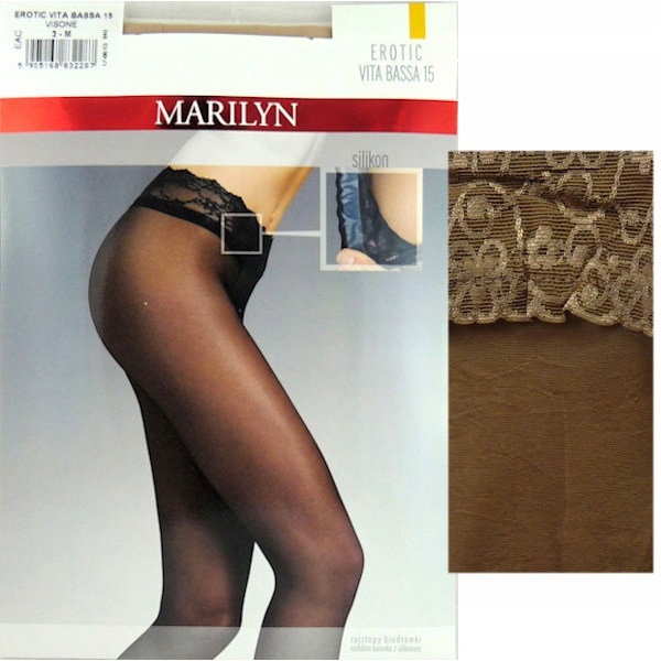 

Marilyn Erotic Vita Bassa 15 R4 koronka beige