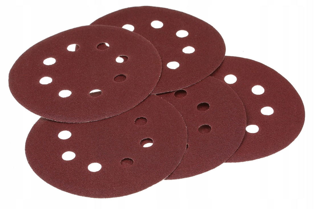 

Papier Ścierny Krążek Krążki Na Rzep 125mm x 5 szt