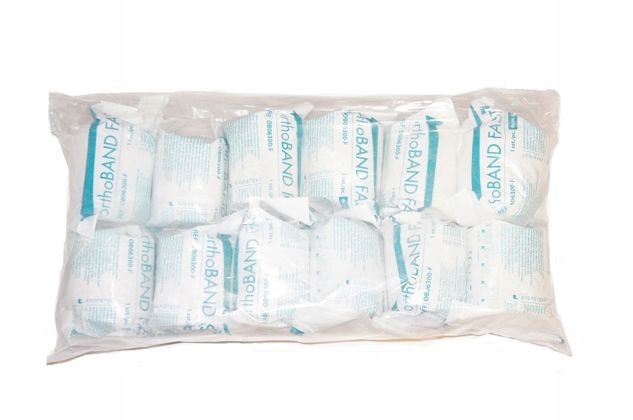 

Gips opatrunkowy Opaski Gipsowe Bandaż 6cm -12szt