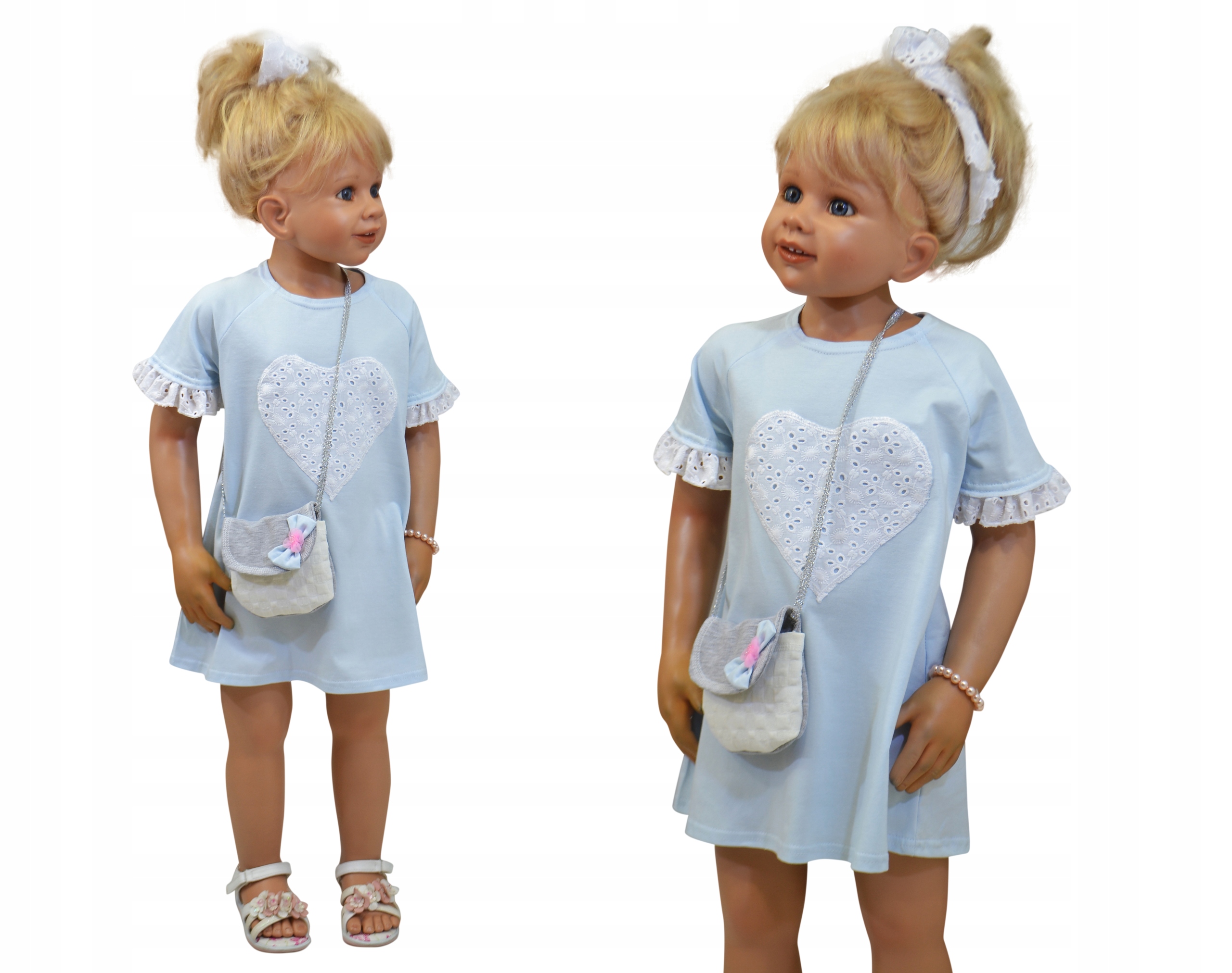 

Tunika / sukienka z torebką Wery rozmiar 98 KD040