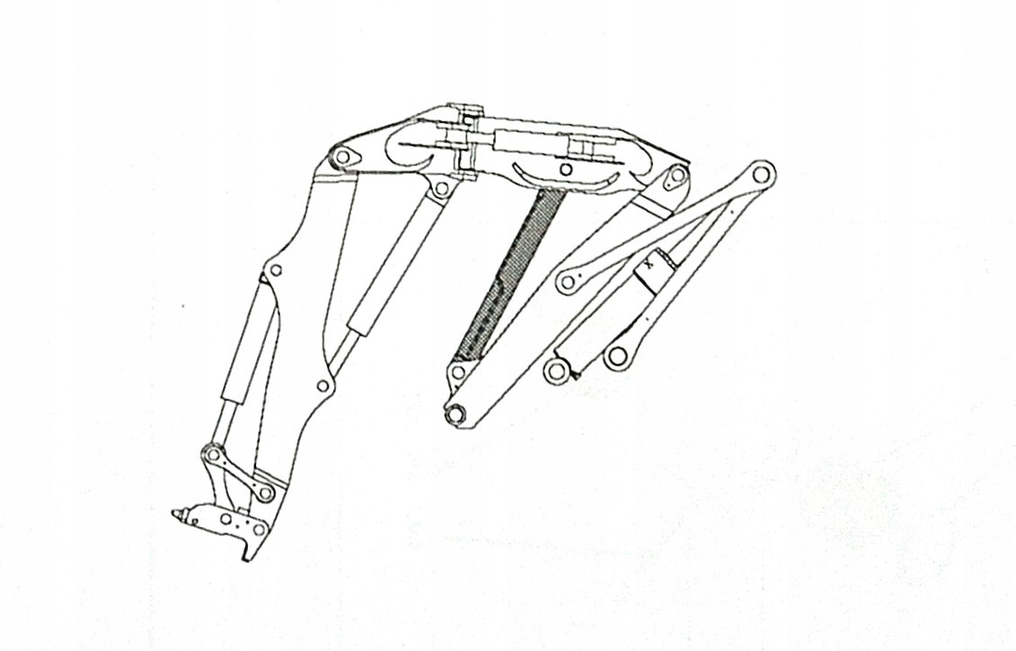 5960198 - Комплект уплотнений цилиндра MECALAC 12mxt III
