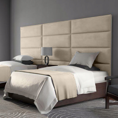 PANELE TAPICEROWANE WEZGŁOWIE ZAGŁÓWEK 80 x 30 cm