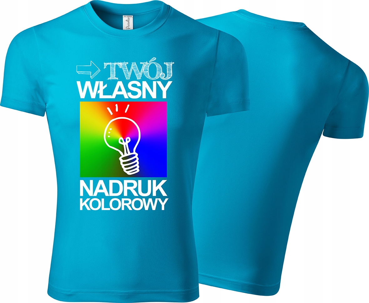 

Koszulka Sportowa z nadrukiem dwustronnym L