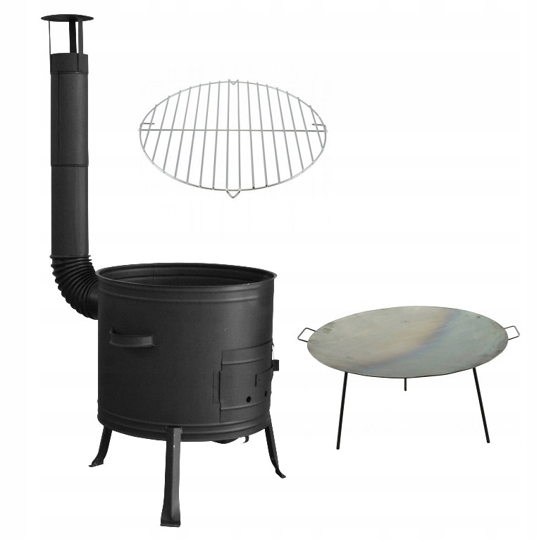 KUCHNIA POLOWA FI 39CM GRILL PATELNIA