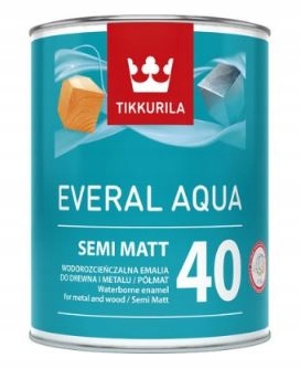 

Tikkurila Everal Aqua Semi Matt [40] 0,9l Ral 7016