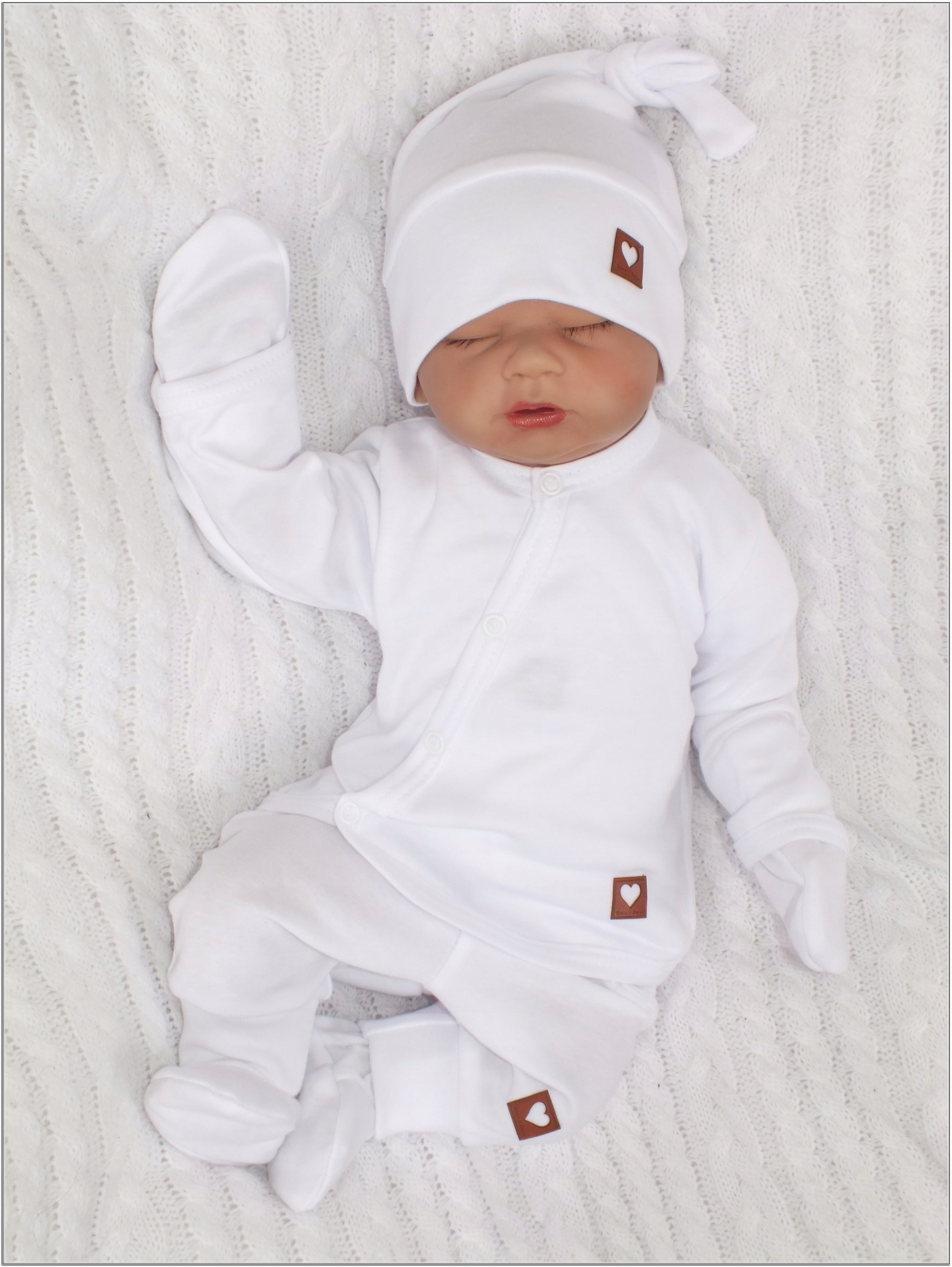 6cz biała zestaw kompletna WYPRAWKA do szpitala 56 Certyfikaty, opinie, atesty Certyfikat Bezpieczny dla dziecka