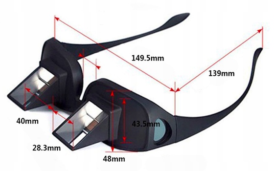 LENIWE OKULARY DO CZYTANIA NA LEŻĄCO LAZY GLASSES Kod producenta lazy