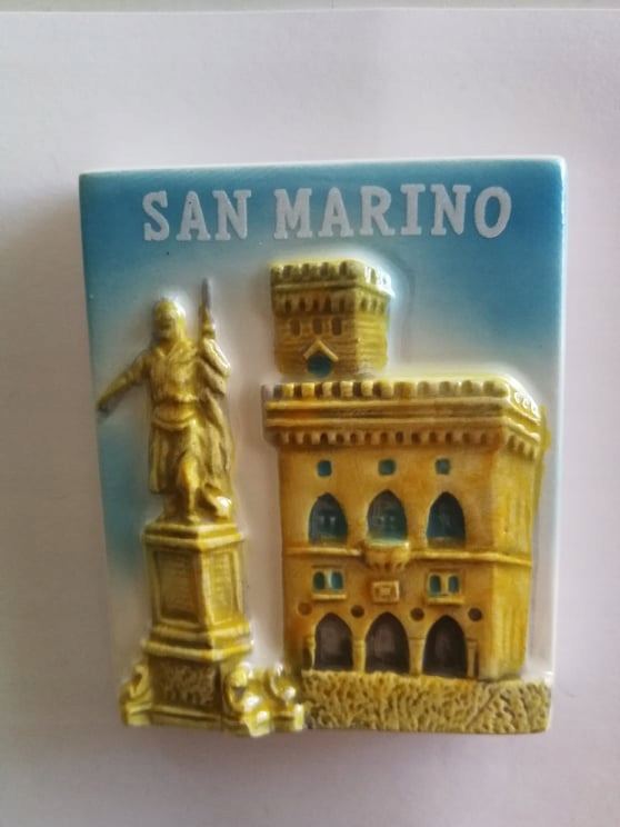 MAGNES NA LODÓWKĘ MAGNETKA SAN MARINO WŁOCHY 1587