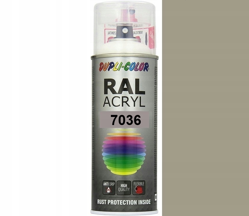

Ral 7036 Połysk Motip Spray Farba Akryl Spray