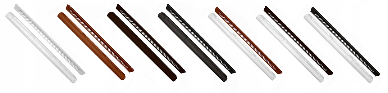 Nawiewnik ciśnieniowy VENTEC VT 501 JASNY BRĄZ Waga produktu z opakowaniem jednostkowym 0.18 kg