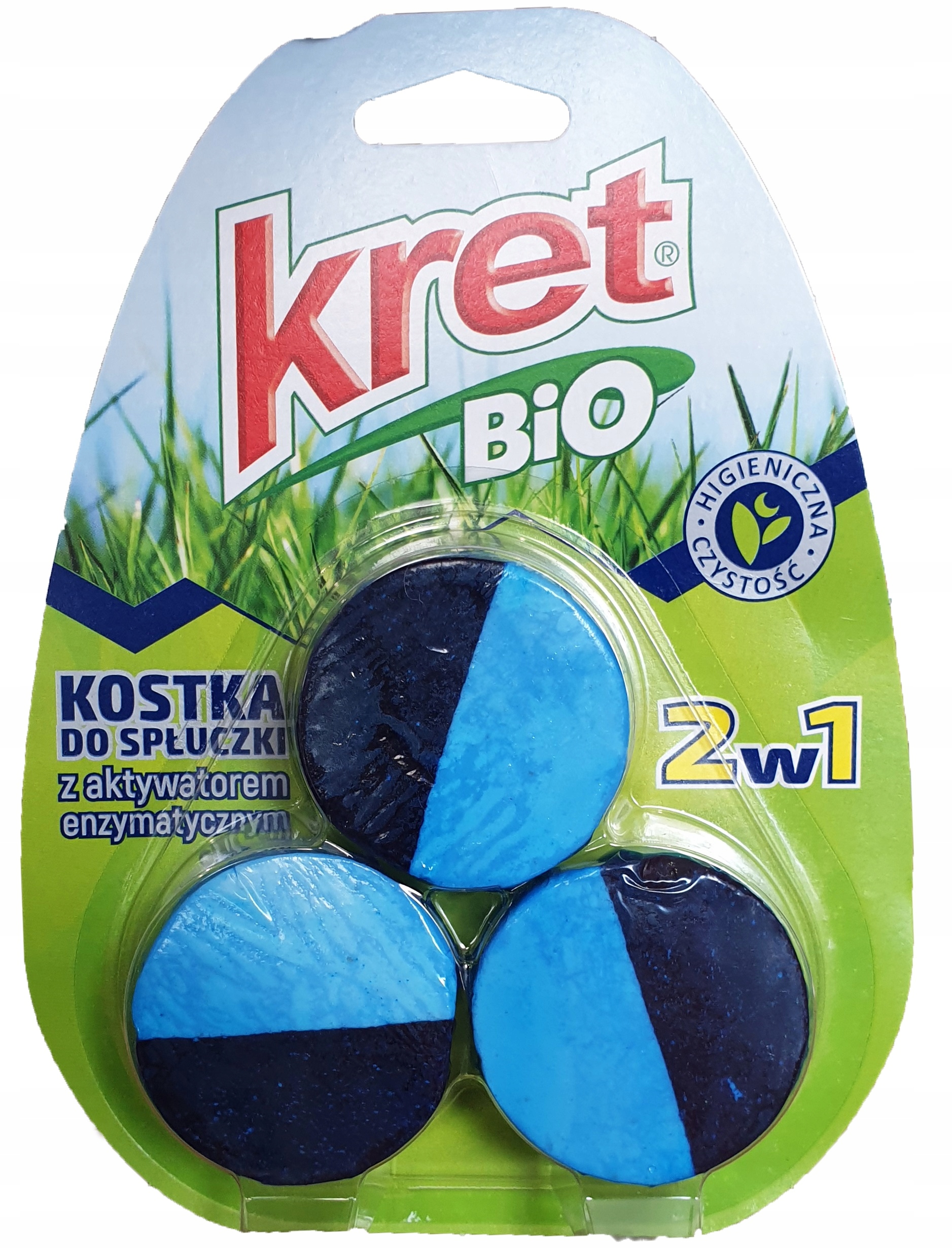 

Bio Kret Wc kostka do spłuczki 3x50g Ekologiczne