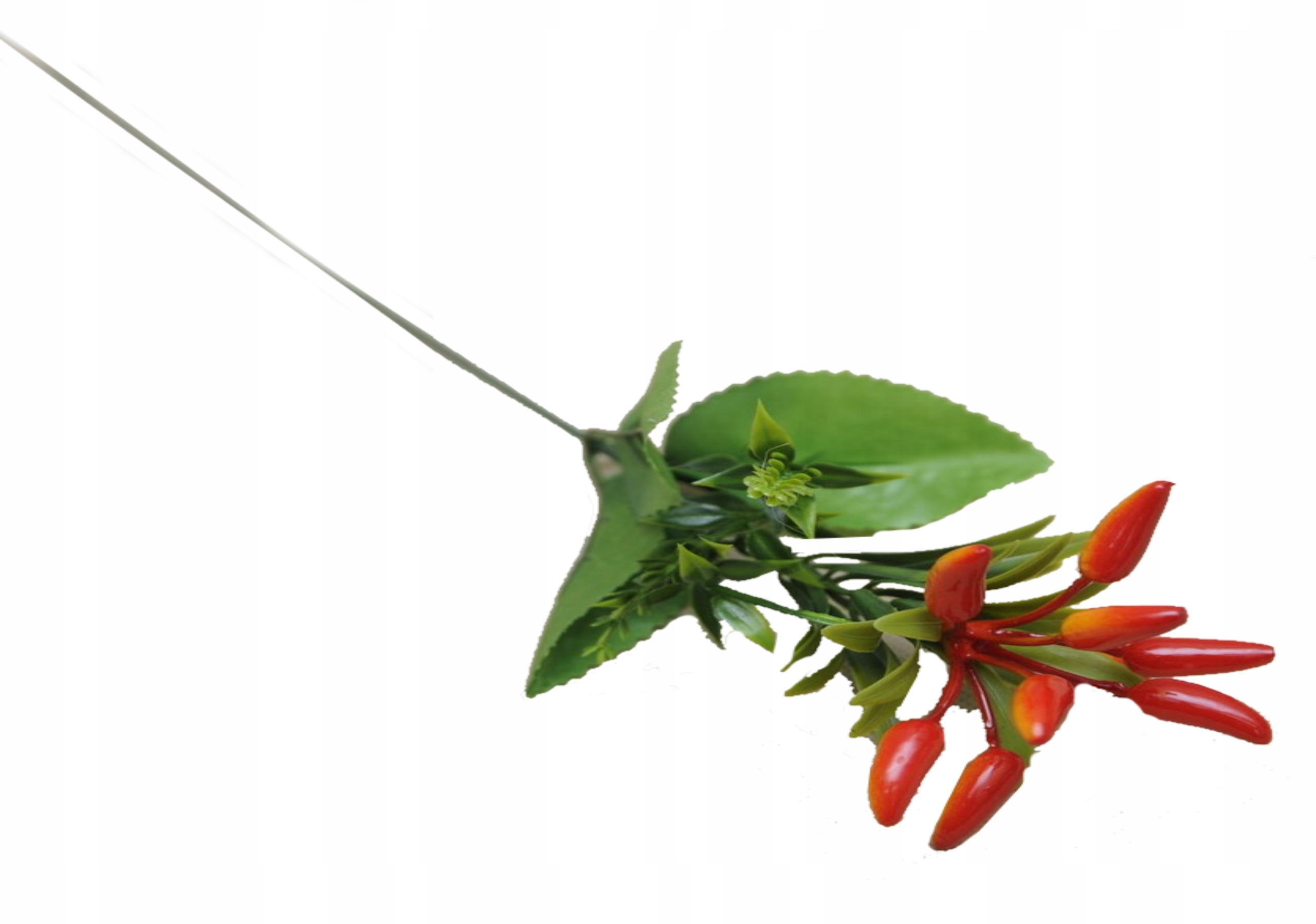 GAŁĄZKA DEKORACYJNA PAPRYCZKA CHILI 44cm Marka inna