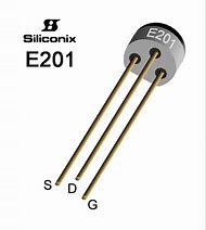 E201 TO106 TO92 Tranzystor polowy Njfet 40V 50mA 0,36W J201