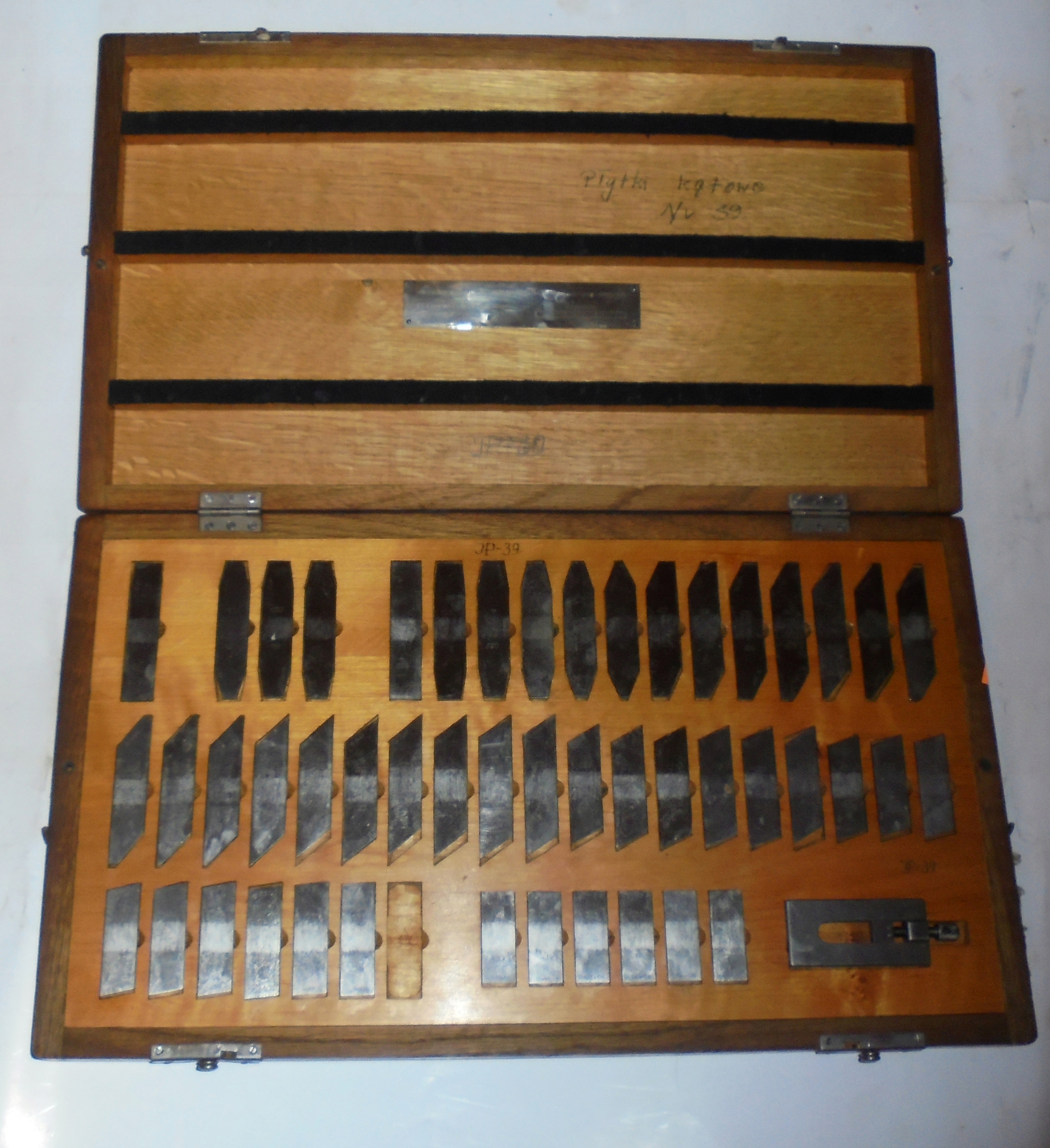 PŁYTKI WZORCOWE KĄTOWE WZORCOWA JOHANSSON CEJ