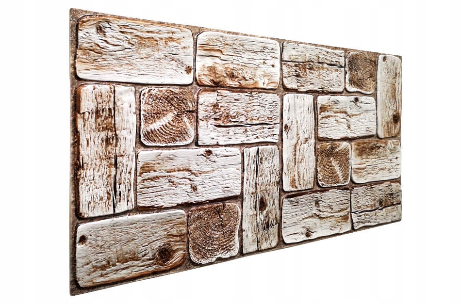 Ścienne Panele DEKORACYJNE 3D PCV LightWood DREWNO Kod producenta 1